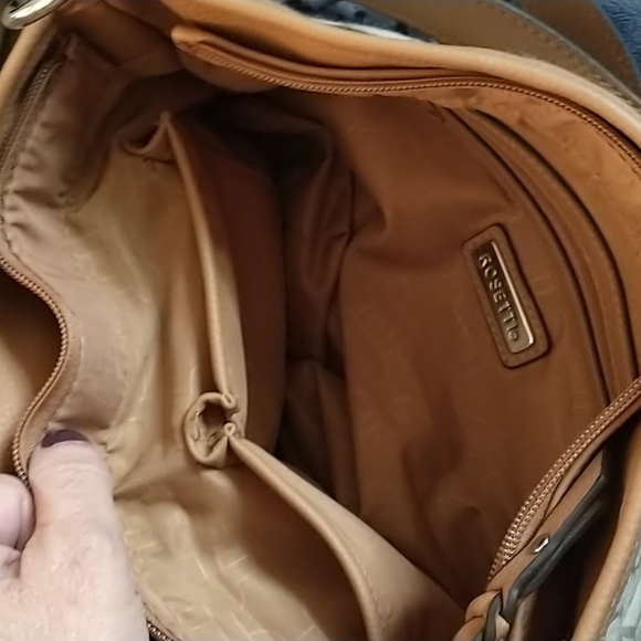 Rosetti 🌹ECU Embroidered Canvas Crossbody / Shoulder Bag - Picture 10 of 12